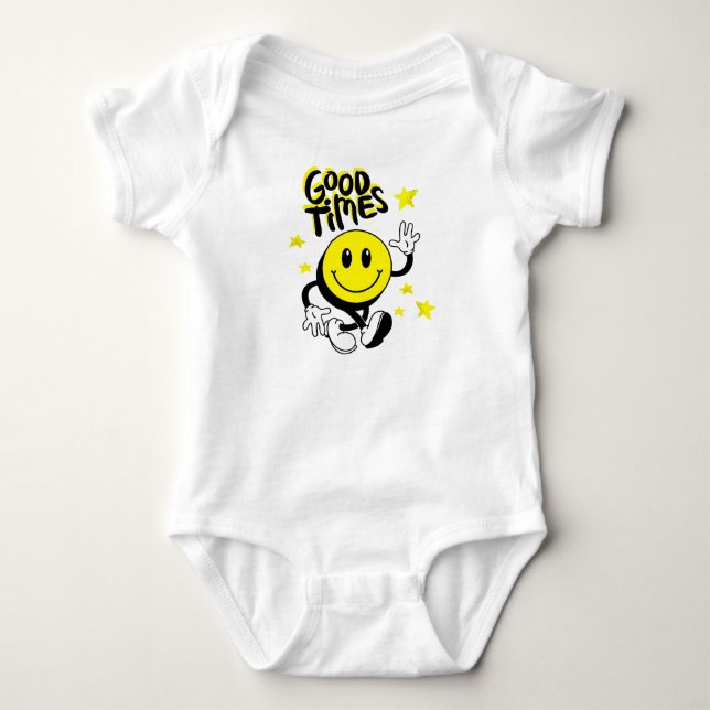 Body Para Bebé Buenos tiempos  (Anverso)