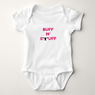 Body Para Bebé BUFF N' STUFF (rosa)