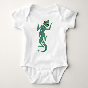 Body Para Bebé Buggi Green Lizard Artistic Clipart-27847