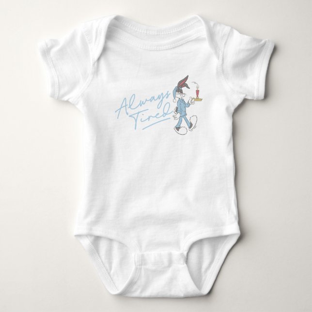 Body Para Bebé BUGS BUNNY™ Siempre Cansado (Anverso)