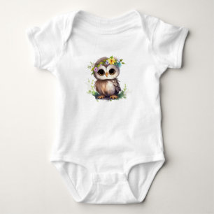 Body Para Bebé Búho adorable