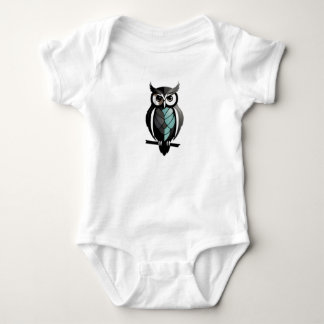 Body Para Bebé Búho Minimalista para Bebé