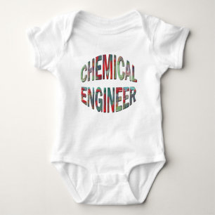 Body Para Bebé Bulging Chemical Engineer Text