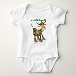 Body Para Bebé Bull de los camufláculos