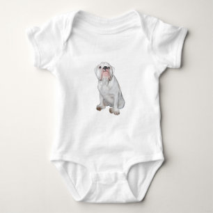 Body Para Bebé Bulldog americano - Blanco #1