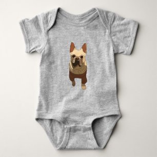 Body Para Bebé Bulldog Francés