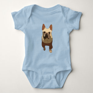 Body Para Bebé Bulldog Francés