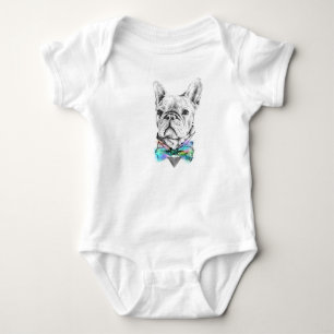 Body Para Bebé bulldog francés baby onsie
