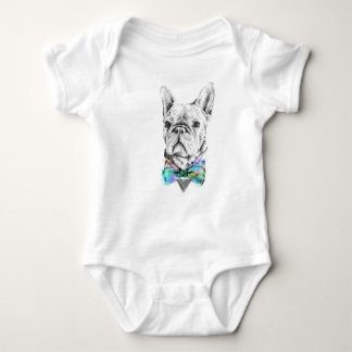 Body Para Bebé bulldog francés baby onsie