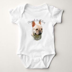 Body Para Bebé Bulldog francés papá 2