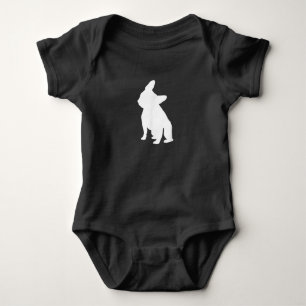 Body Para Bebé bulldog francés simple regalo lindo de frenchias