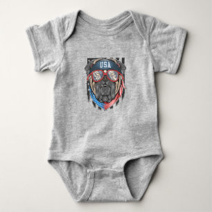 Body Para Bebé BULLDOG USA Baby Bodysuit