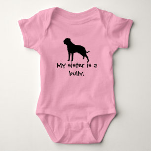 Body Para Bebé Bully Sister Creeper