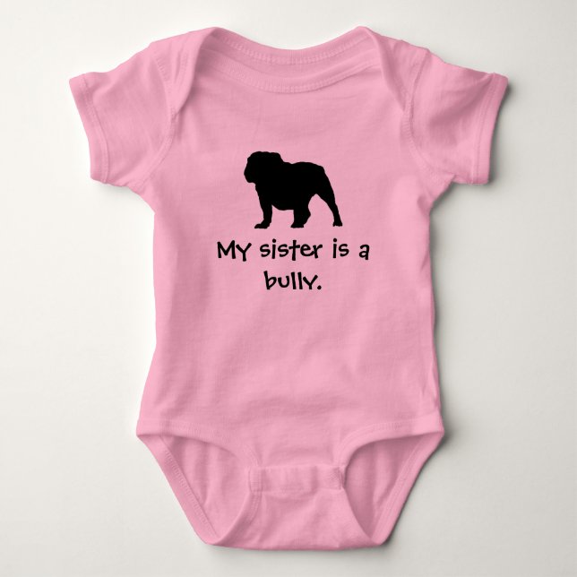 Body Para Bebé Bulster Sister Pink Creeper (Anverso)