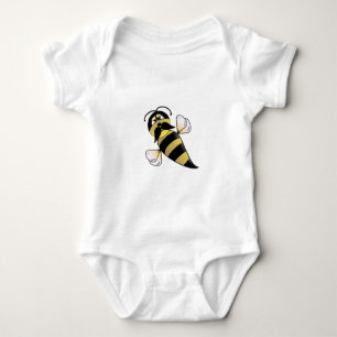 Body Para Bebé Bumble Bee con bigote