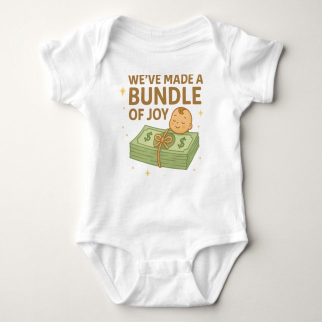 Body Para Bebé Bundle of Joy (Anverso)