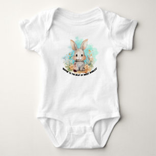 BODY PARA BEBÉ BUNNY CON UN TÉ DE BOBA, CITA