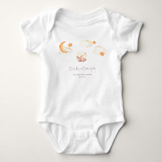 Body Para Bebé Bunny Dreams Neutral Baby Shower