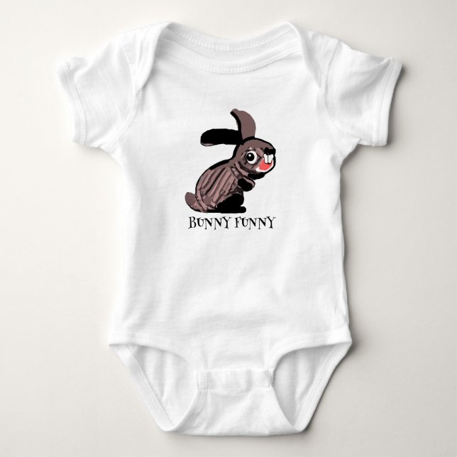 Body Para Bebé Bunny Funny (Anverso)