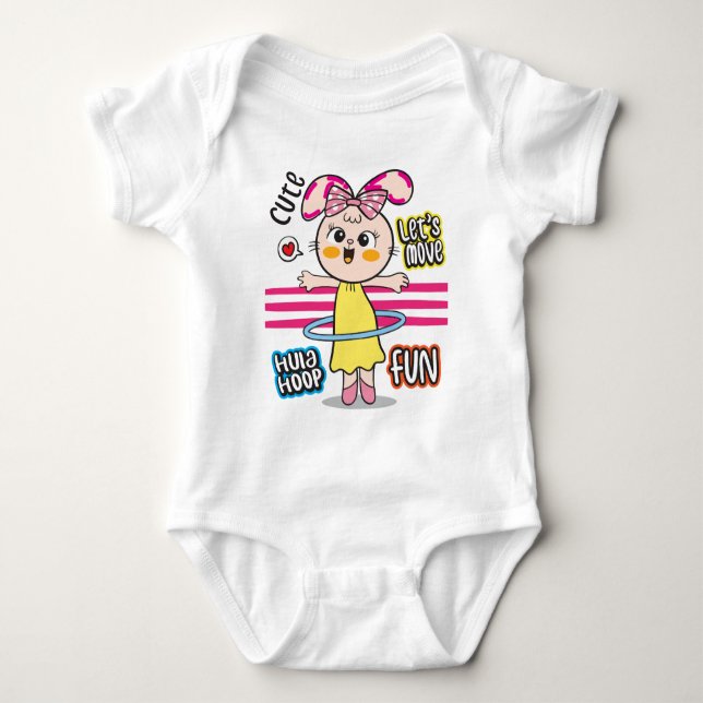 Body Para Bebé Bunny hoola (Anverso)