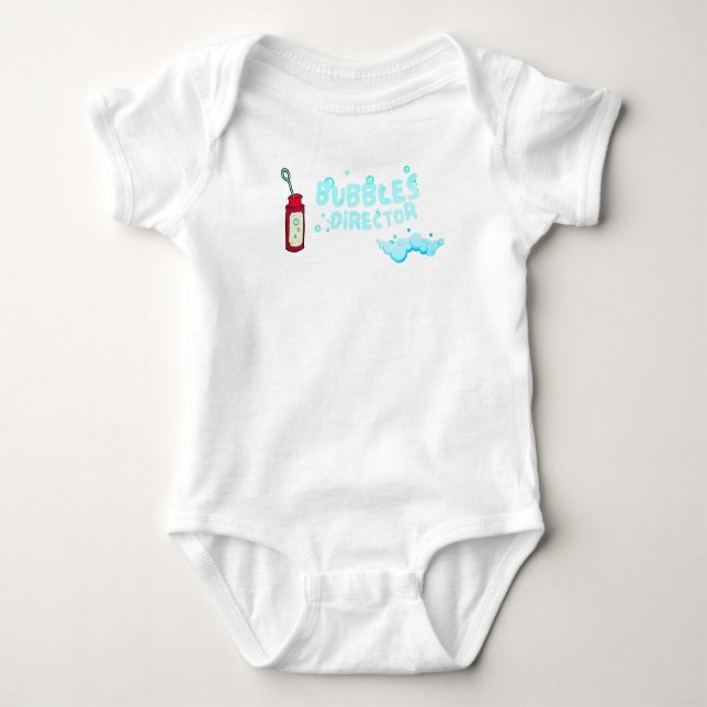 Body Para Bebé Burbuja/cute/divertido (Anverso)