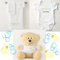 Burbujas y polvos Camiseta bebé
