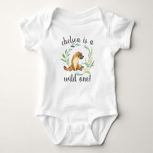 Body Para Bebé Bush Baby Platypus Primer Cumpleaños Personalizado