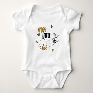 Body Para Bebé Busy Little Bee Baby Bodysuit