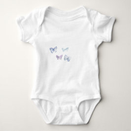 Body Para Bebé 'Butterflies' infante todo en uno 'Creeper'