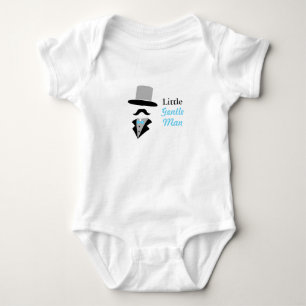 Body Para Bebé Caballero Bebé Niño Con Bigote Hipster Genial