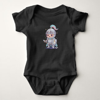 Body Para Bebé Caballero Medieval Kawaii Be