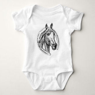 Body Para Bebé Caballo afortunado