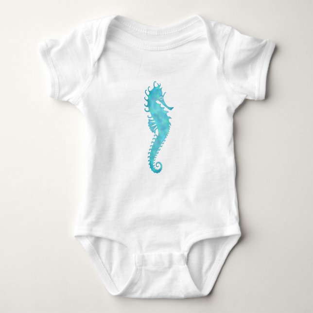 Body Para Bebé Caballo de mar (Anverso)