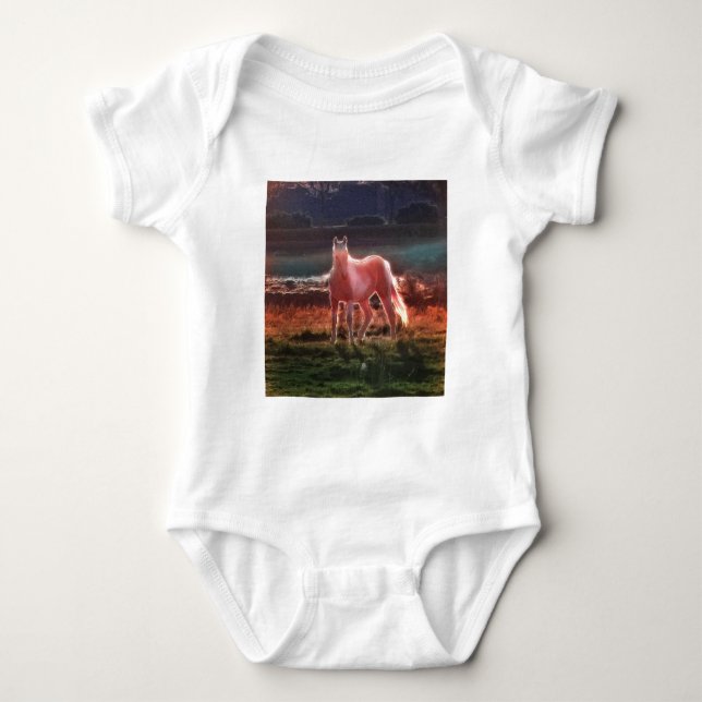 Body Para Bebé Caballo de Sueño Espiritual (Anverso)