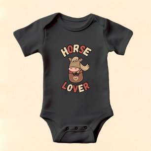 Body Para Bebé Caballo pequeño