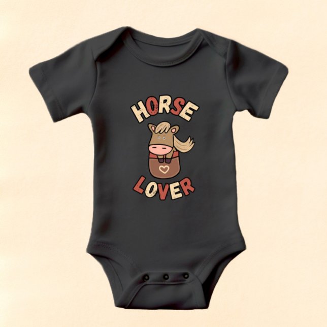 Body Para Bebé Caballo pequeño (Subido por el creador)