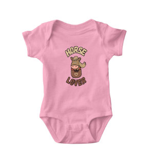 Body Para Bebé Caballo pequeño