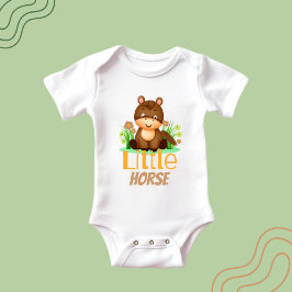 Body Para Bebé Caballo pequeño