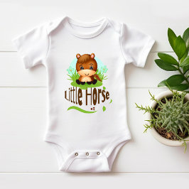 Body Para Bebé Caballo pequeño
