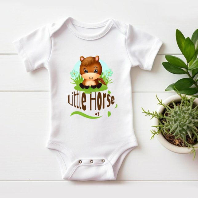 Body Para Bebé Caballo pequeño (Subido por el creador)