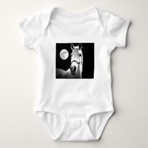 Body Para Bebé Caballo y luna