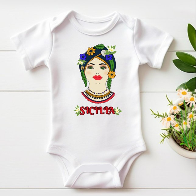 Body Para Bebé Cabeza de Moro (Subido por el creador)