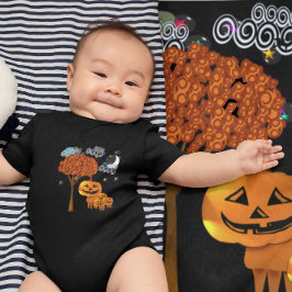 Body Para Bebé Cabezas de calabaza de Halloween - camiseta