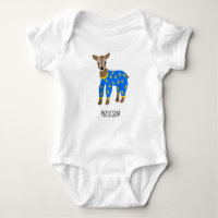 Cabra con Ilustracion de pijamas personalizado