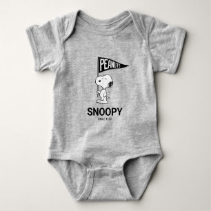 Body Para Bebé Cacahuetes Departamento Atlético Snoopy