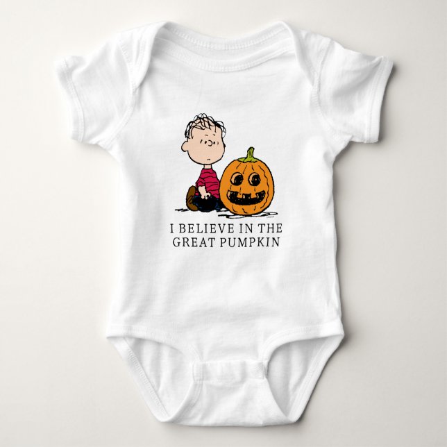 Body Para Bebé Cacahuetes | Linus & Jack O' Lantern (Anverso)