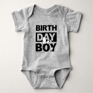 Body Para Bebé Cacahuetes Personalizados Snoopy Cumpleañero