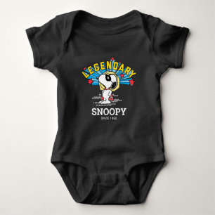 Body Para Bebé Cacahuetes   Snoopy es legendario