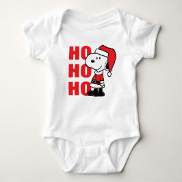 Body Para Bebé Cacahuetes | Snoopy Santa Claus