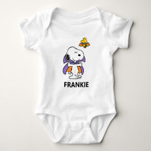 Body Para Bebé Cacahuetes Snoopy Woodstock Vampiro Halloween